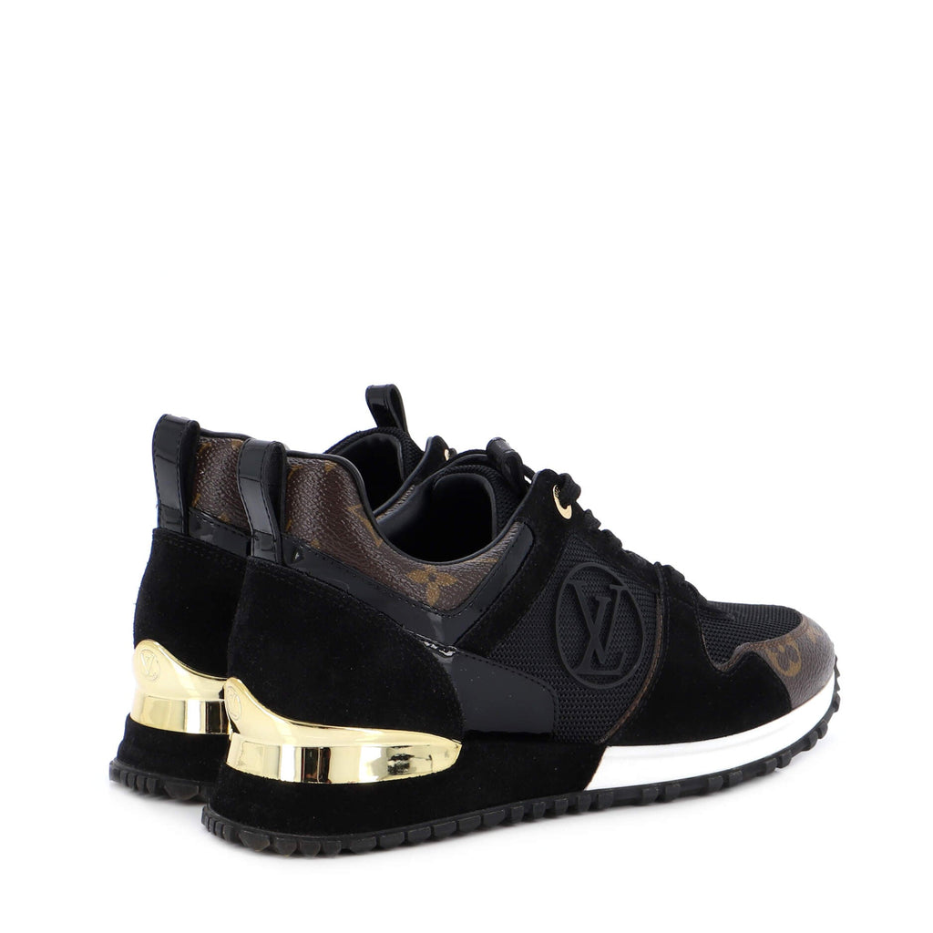 Women's Run Away Sneakers Mesh with Monogram Canvas and Suede