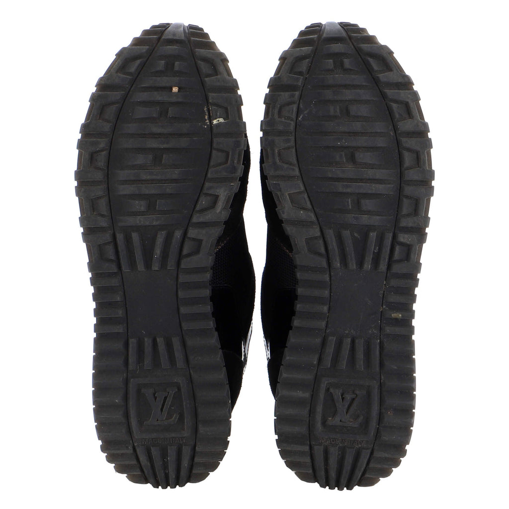 Women's Run Away Sneakers Mesh with Monogram Canvas and Suede
