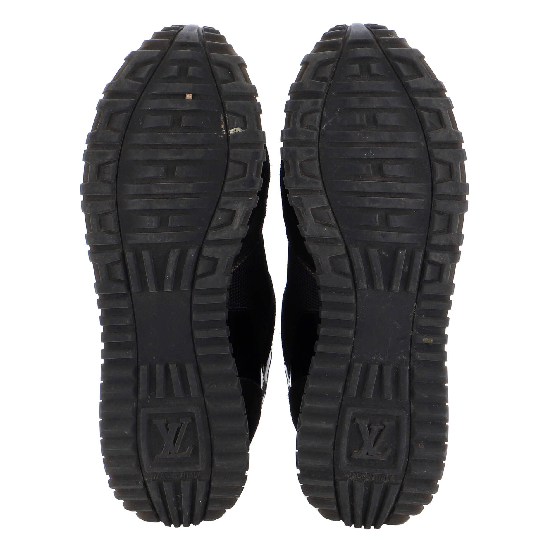 Women's Run Away Sneakers Mesh with Monogram Canvas and Suede
