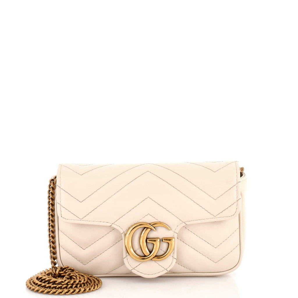 GG Marmont Flap Bag Matelasse Leather Super Mini