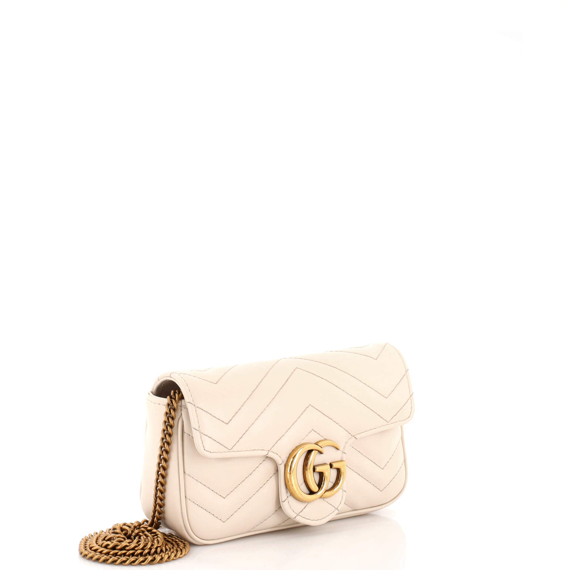 GG Marmont Flap Bag Matelasse Leather Super Mini