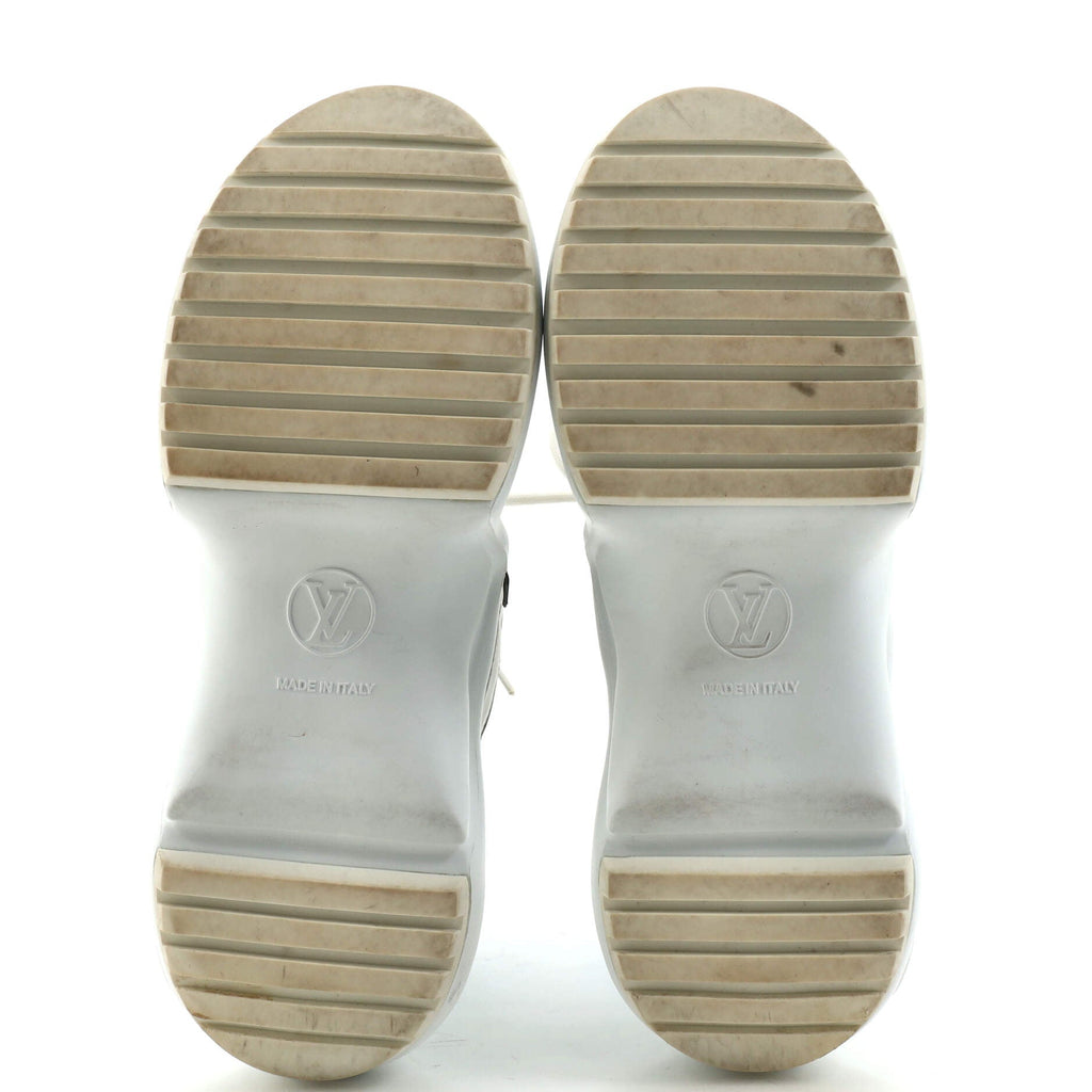 Women's LV Archlight Sneakers Leather and Damier Monogram LV Pop Canvas