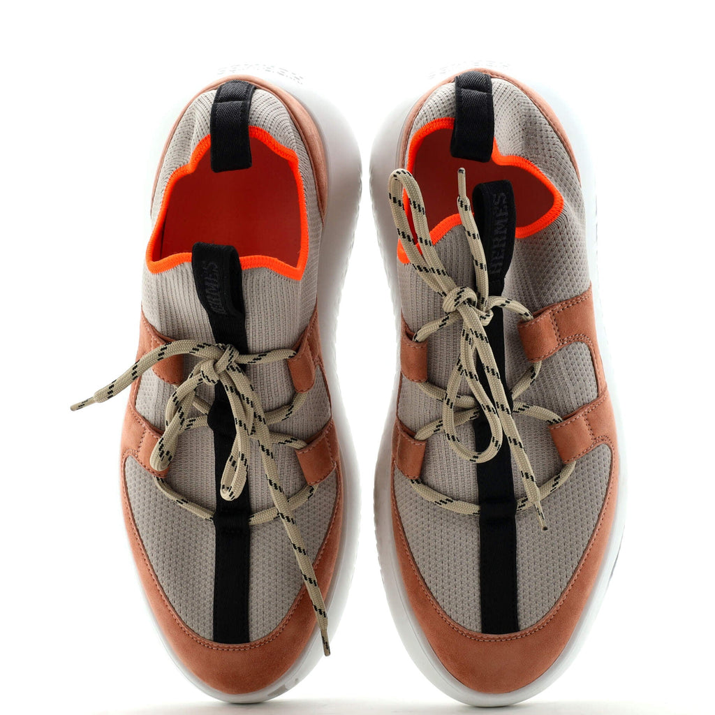 Women's Duel Sneakers Suede and Fabric
