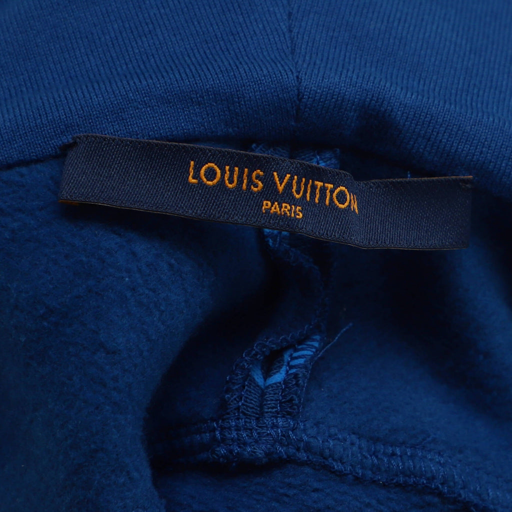 Men's Circle Cut Hoodie Monogram Cotton