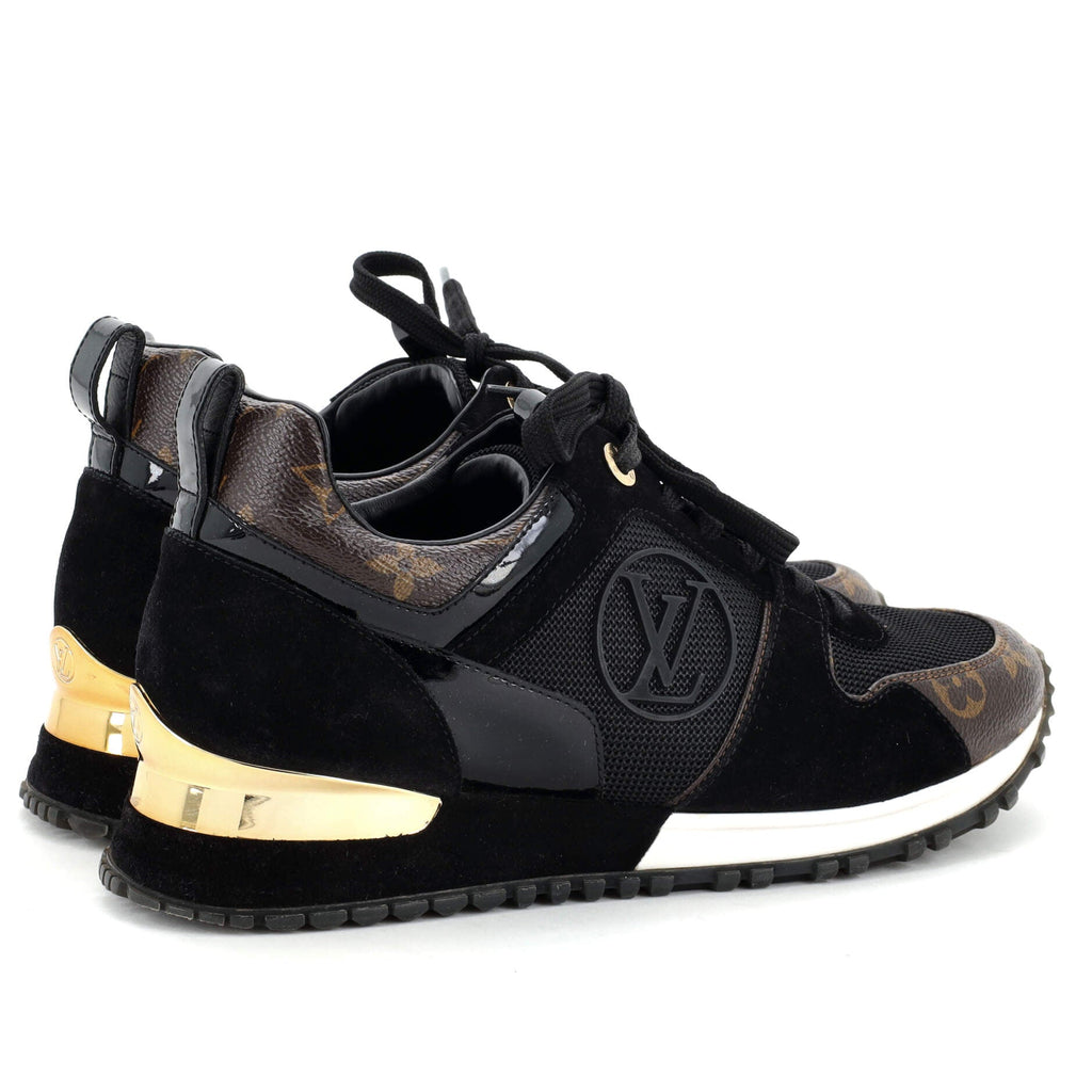 Women's Run Away Sneakers Mesh with Monogram Canvas and Suede