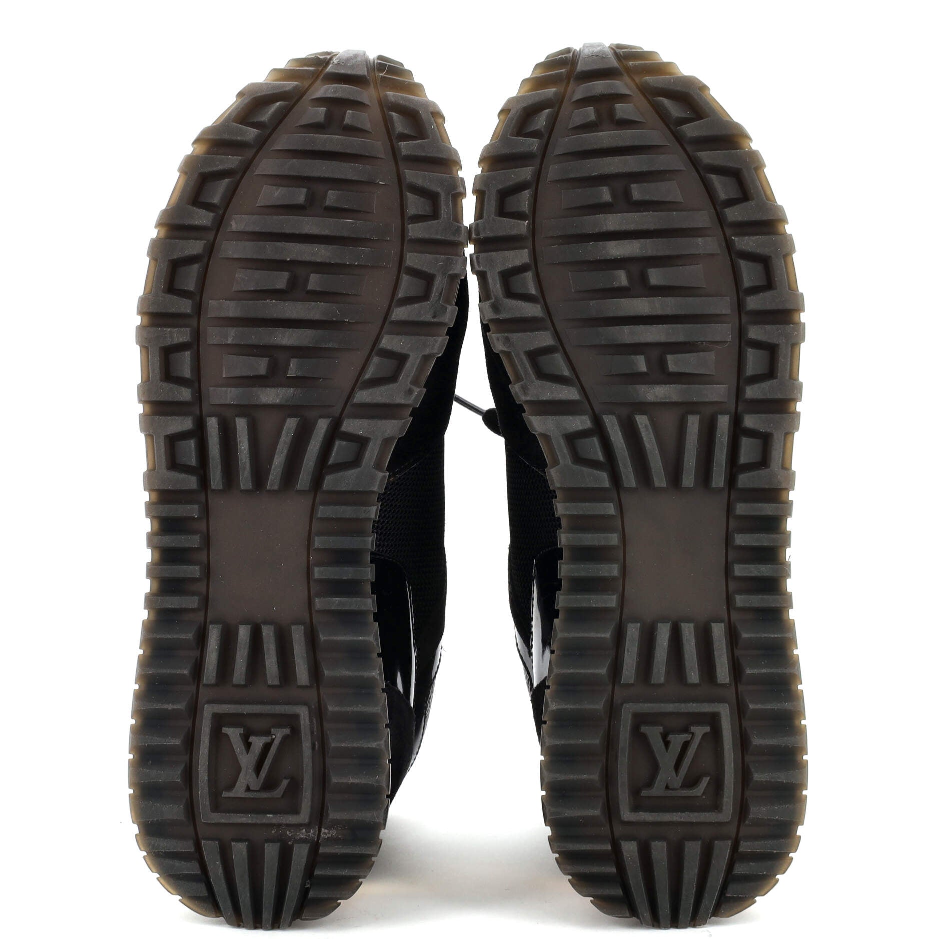 Women's Run Away Sneakers Mesh with Monogram Canvas and Suede