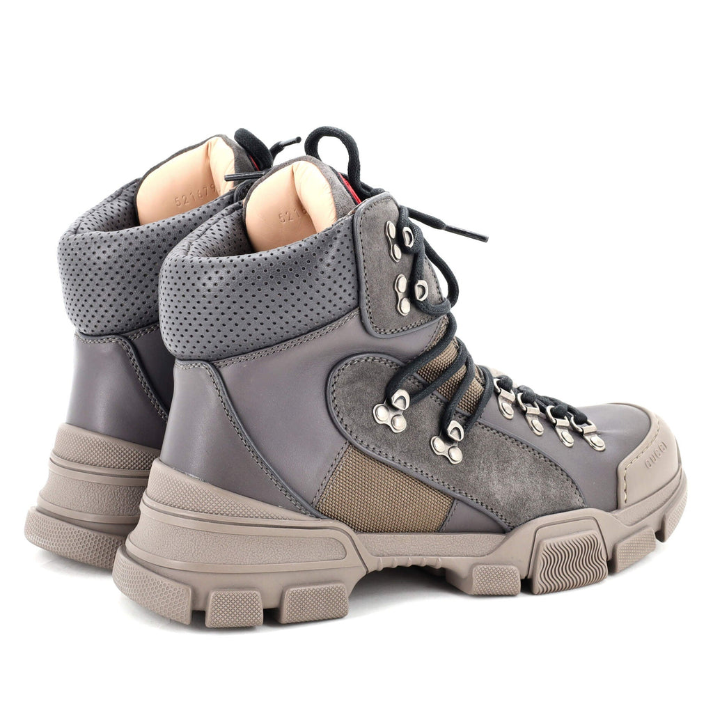 Flashtrek Hiking Boots Leather and Canvas