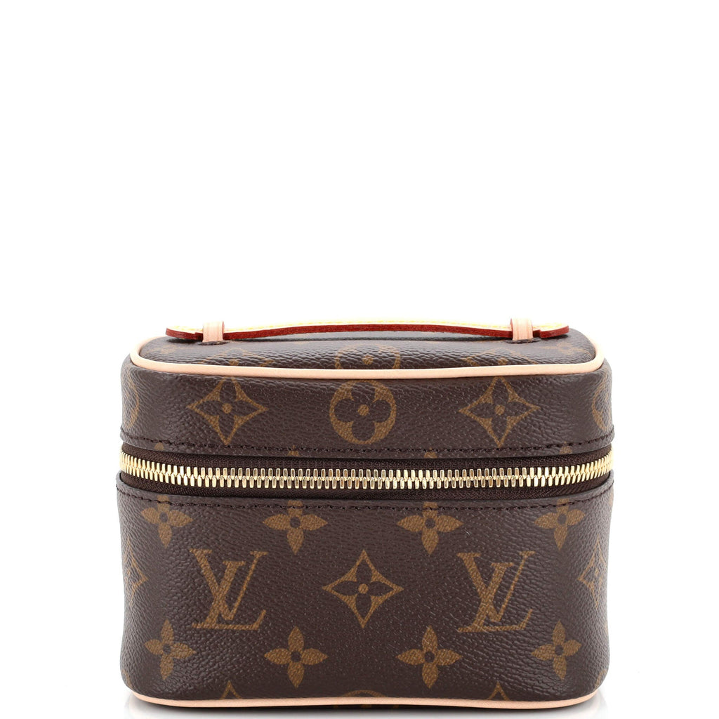 Nice Vanity Case Monogram Canvas Nano