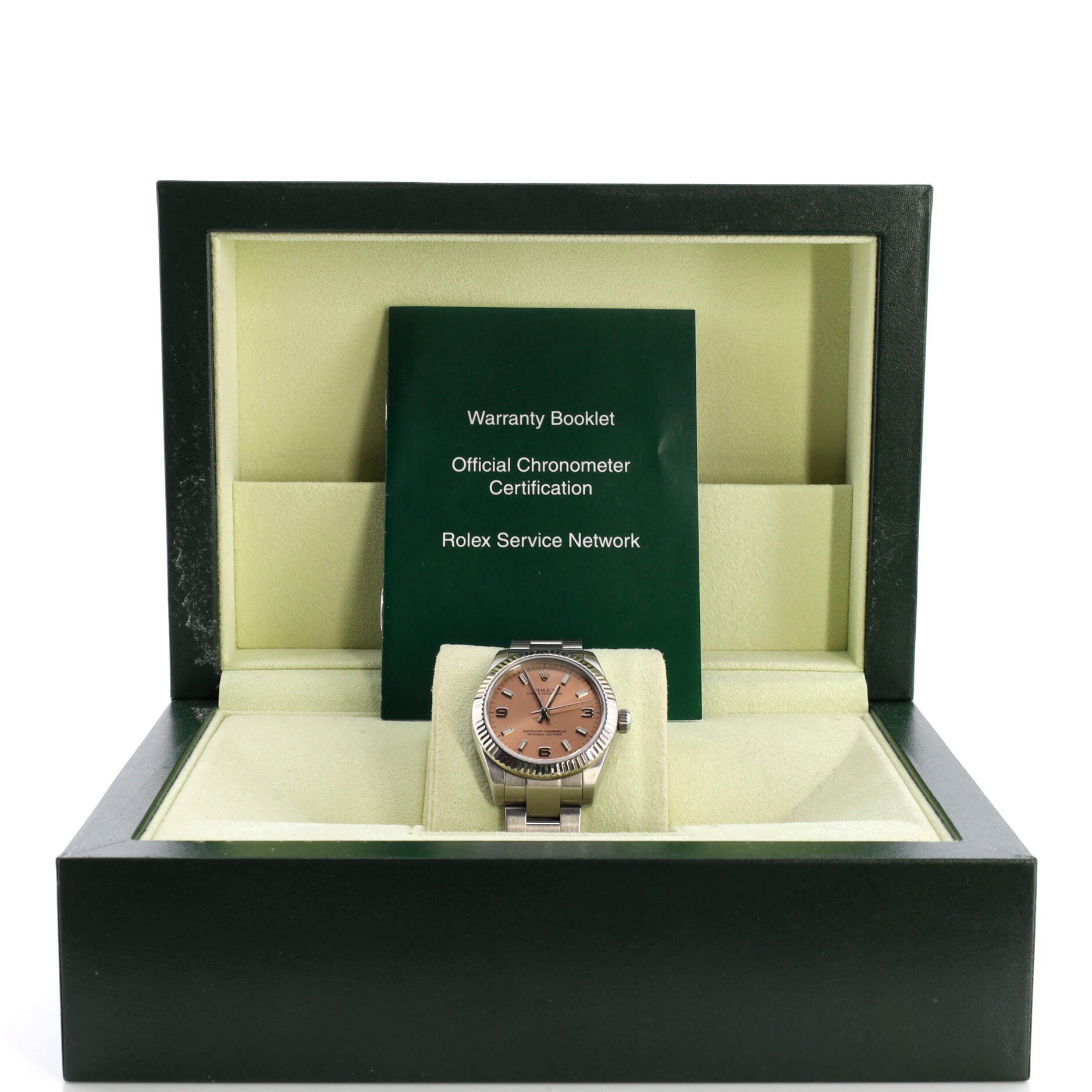Oyster Perpetual Automatic Watch Stainless Steel and White Gold 31