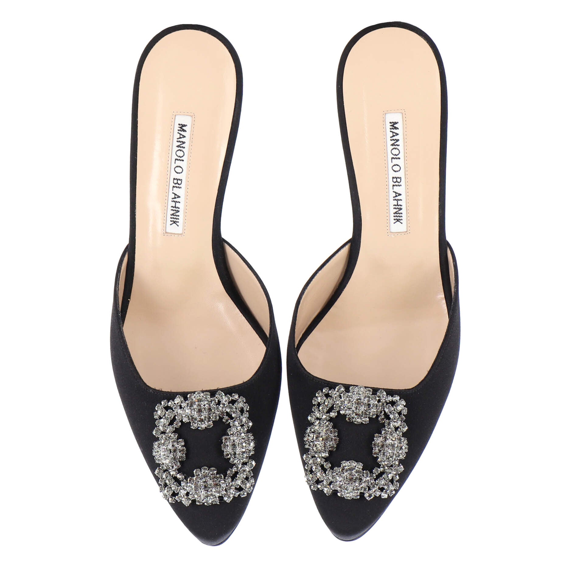 Women's Hangisimu Heeled Mules Satin 70