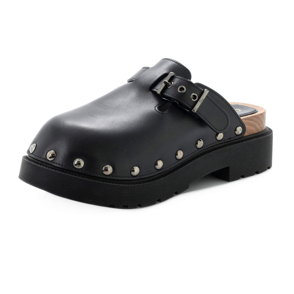 Women's Diorquake Buckle Clogs Leather