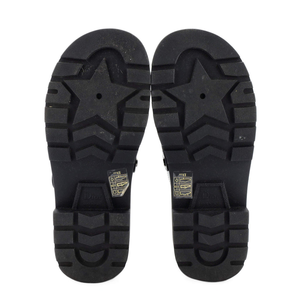 Women's Diorquake Buckle Clogs Leather