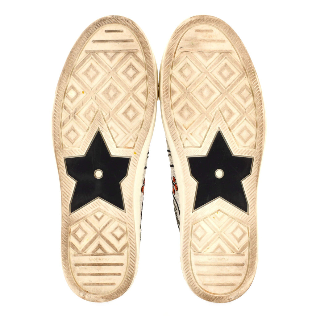 Women's Walk'N'Dior Sneakers Embroidered Canvas