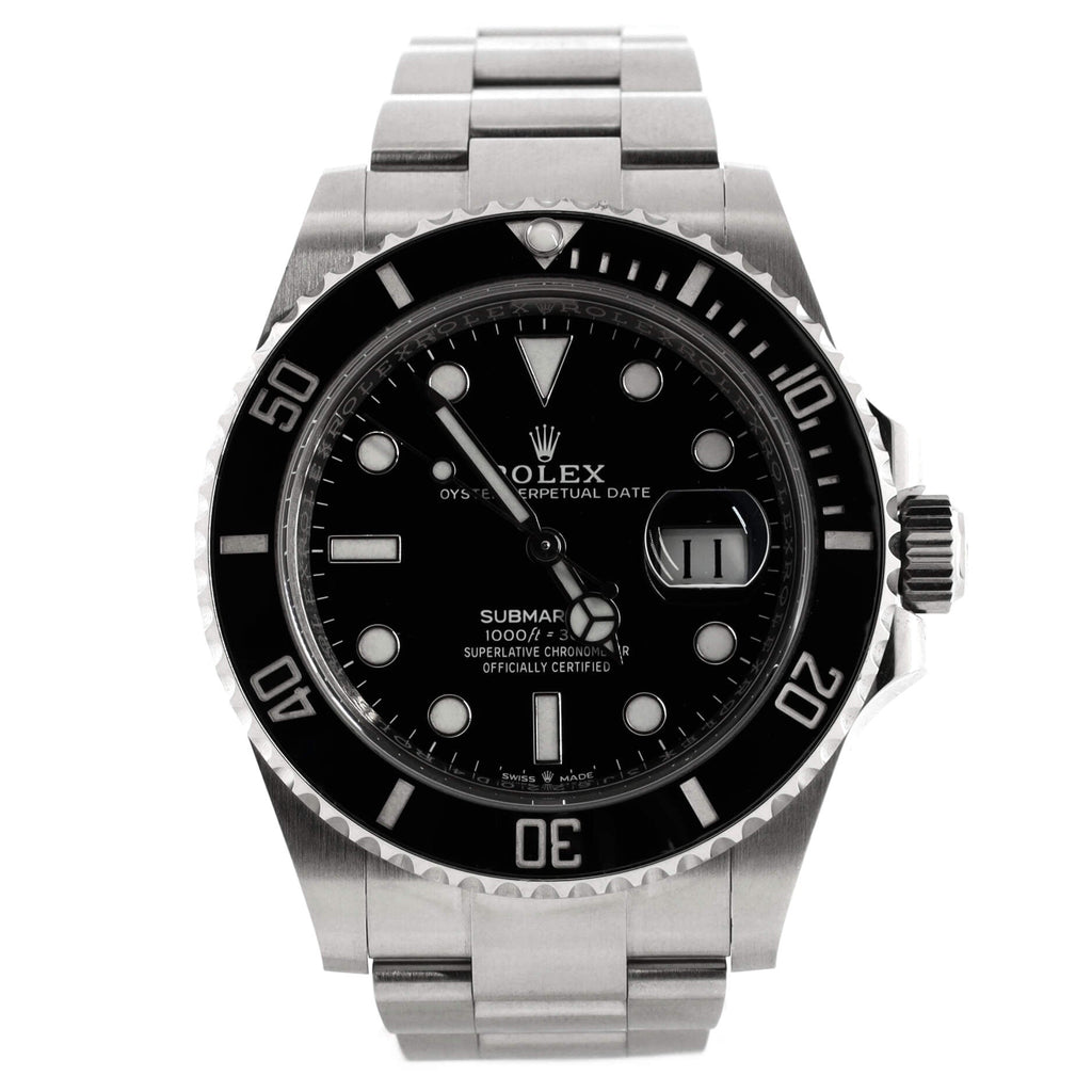 Oyster Perpetual Submariner Date Automatic Watch Stainless Steel and Cerachrom 41