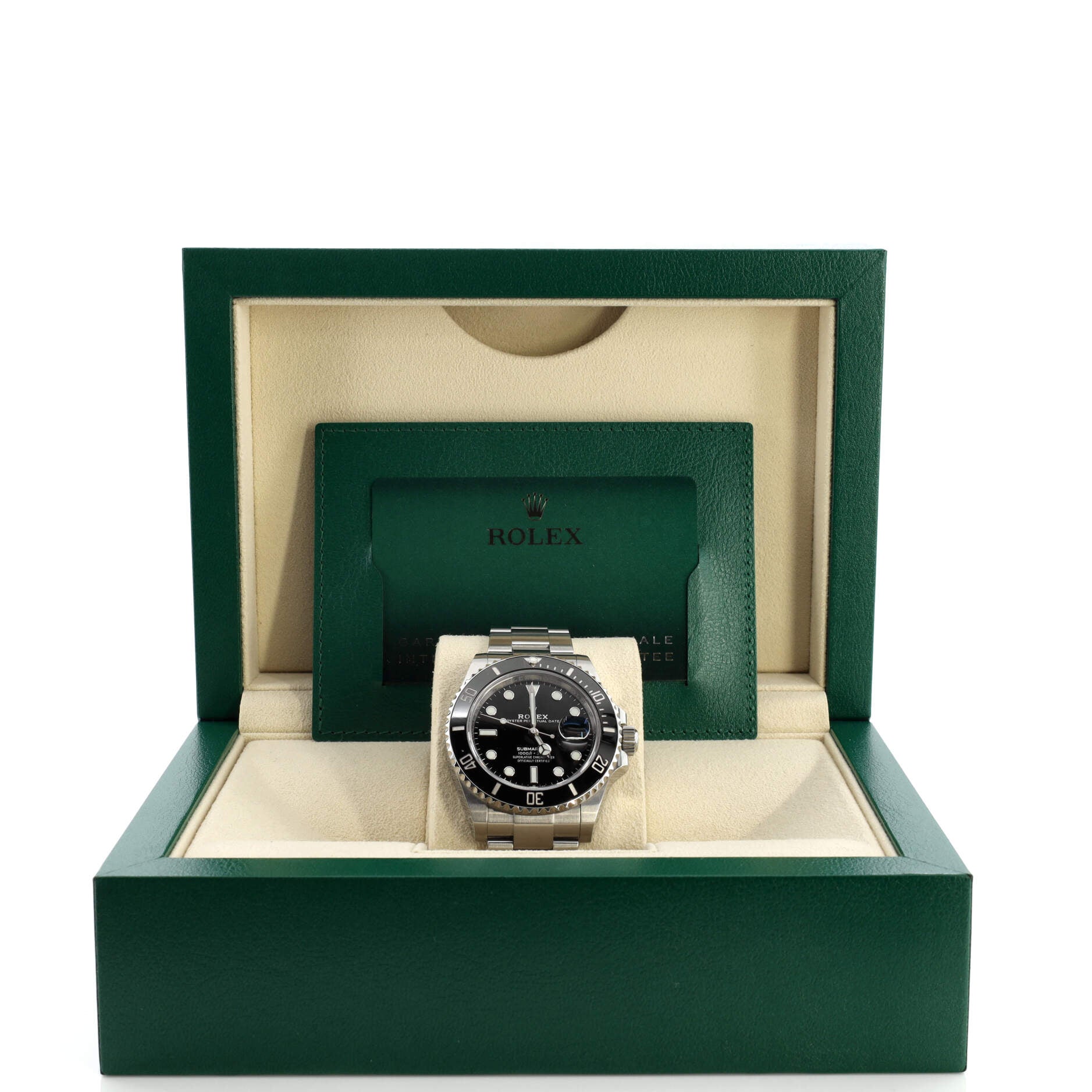 Oyster Perpetual Submariner Date Automatic Watch Stainless Steel and Cerachrom 41