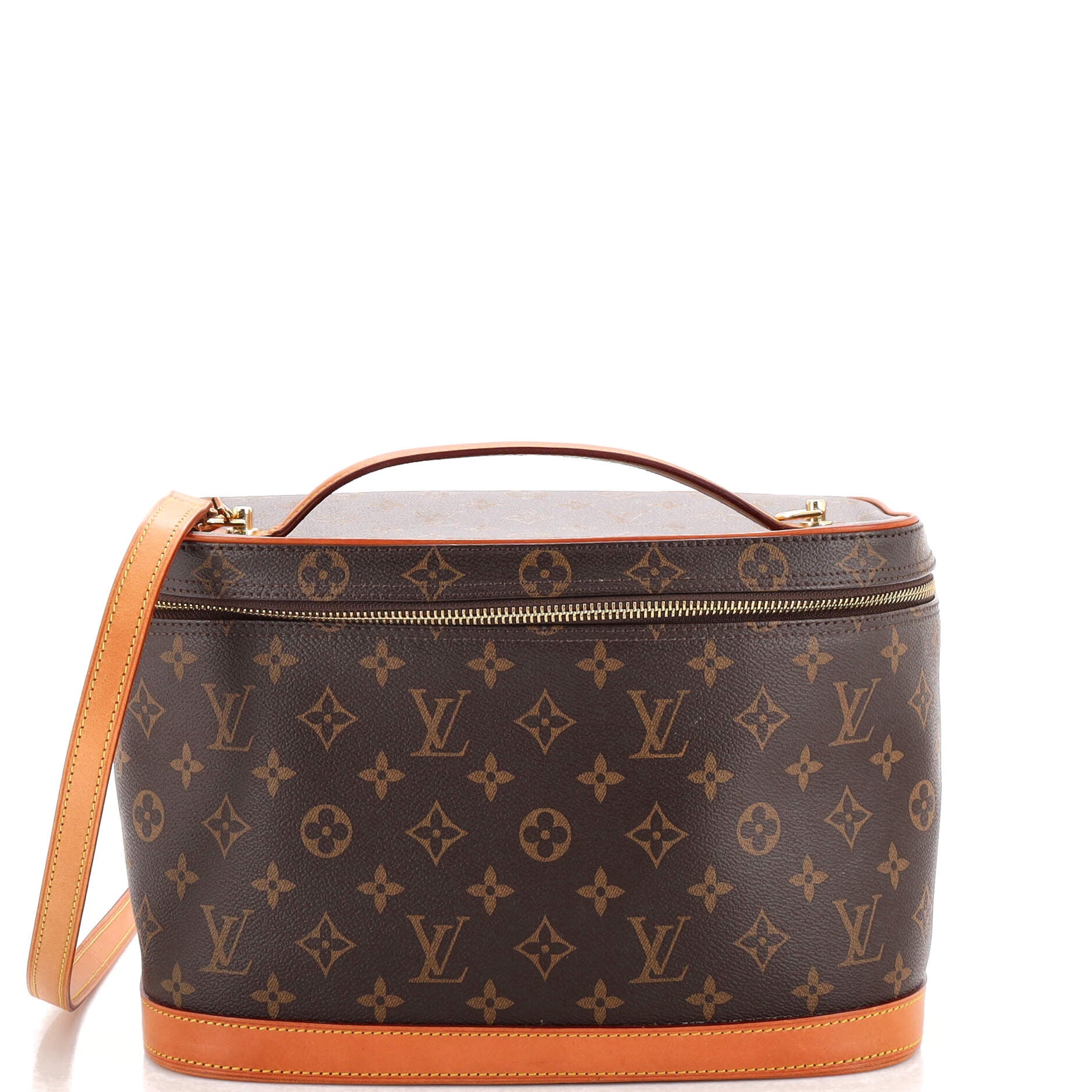 Nice Train Case Monogram Canvas