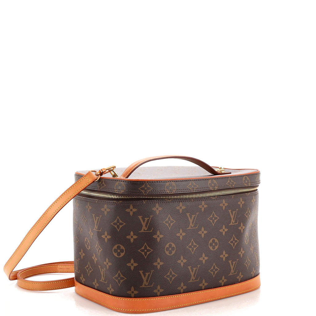 Nice Train Case Monogram Canvas