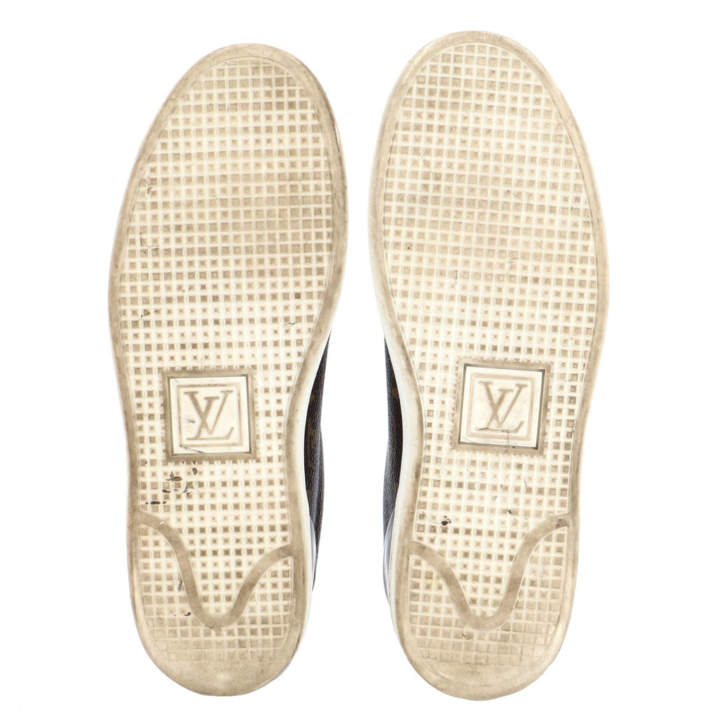 Women's FrontRow Sneakers Monogram Canvas with Patent