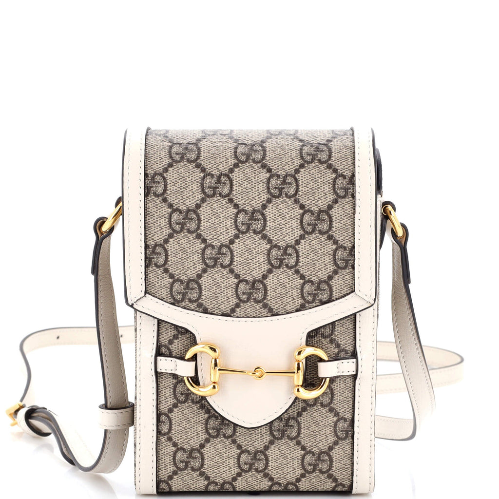 Horsebit 1955 Crossbody Bag GG Coated Canvas Mini