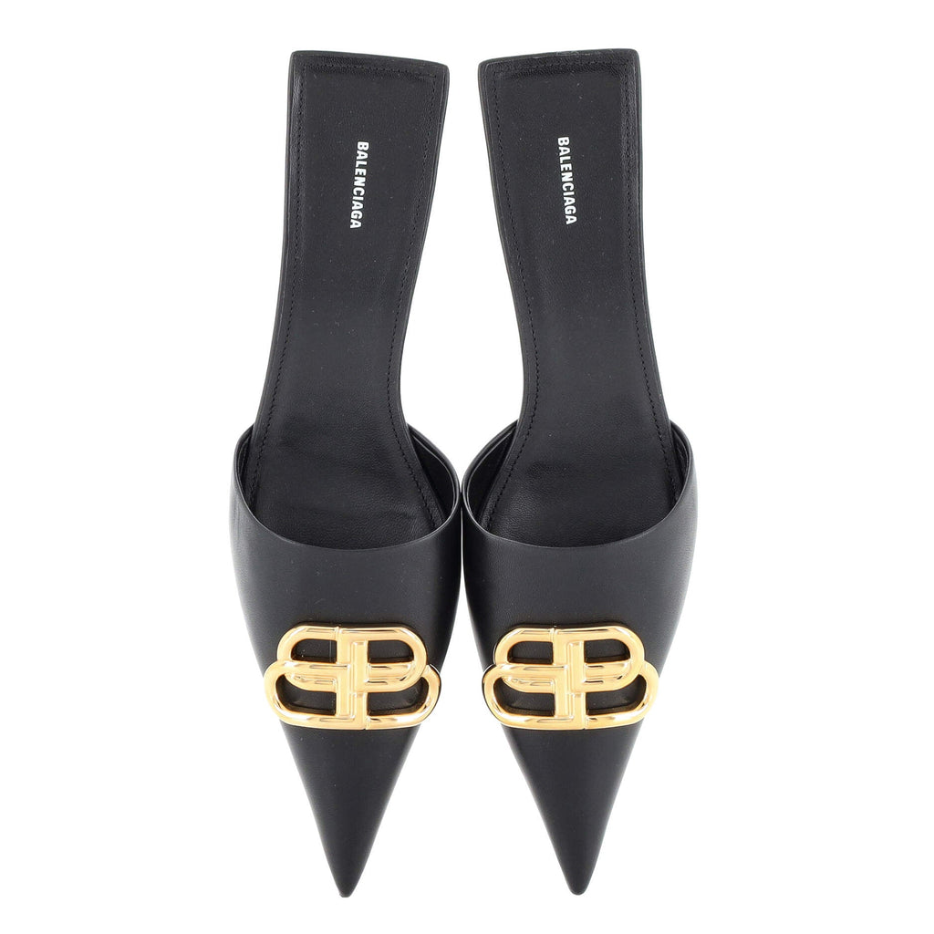 Women's BB Knife Mules Leather