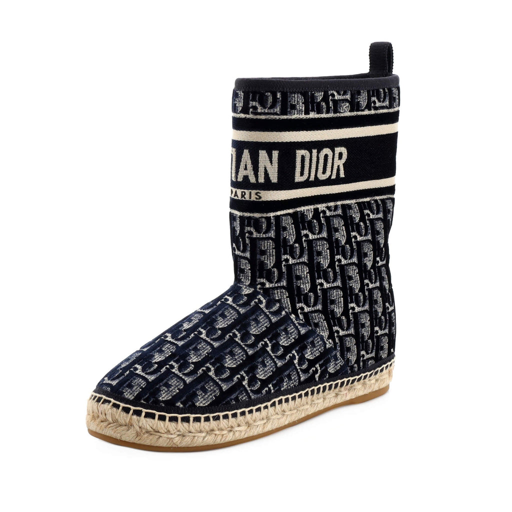 Women's Granville Espadrille Boots Oblique Canvas