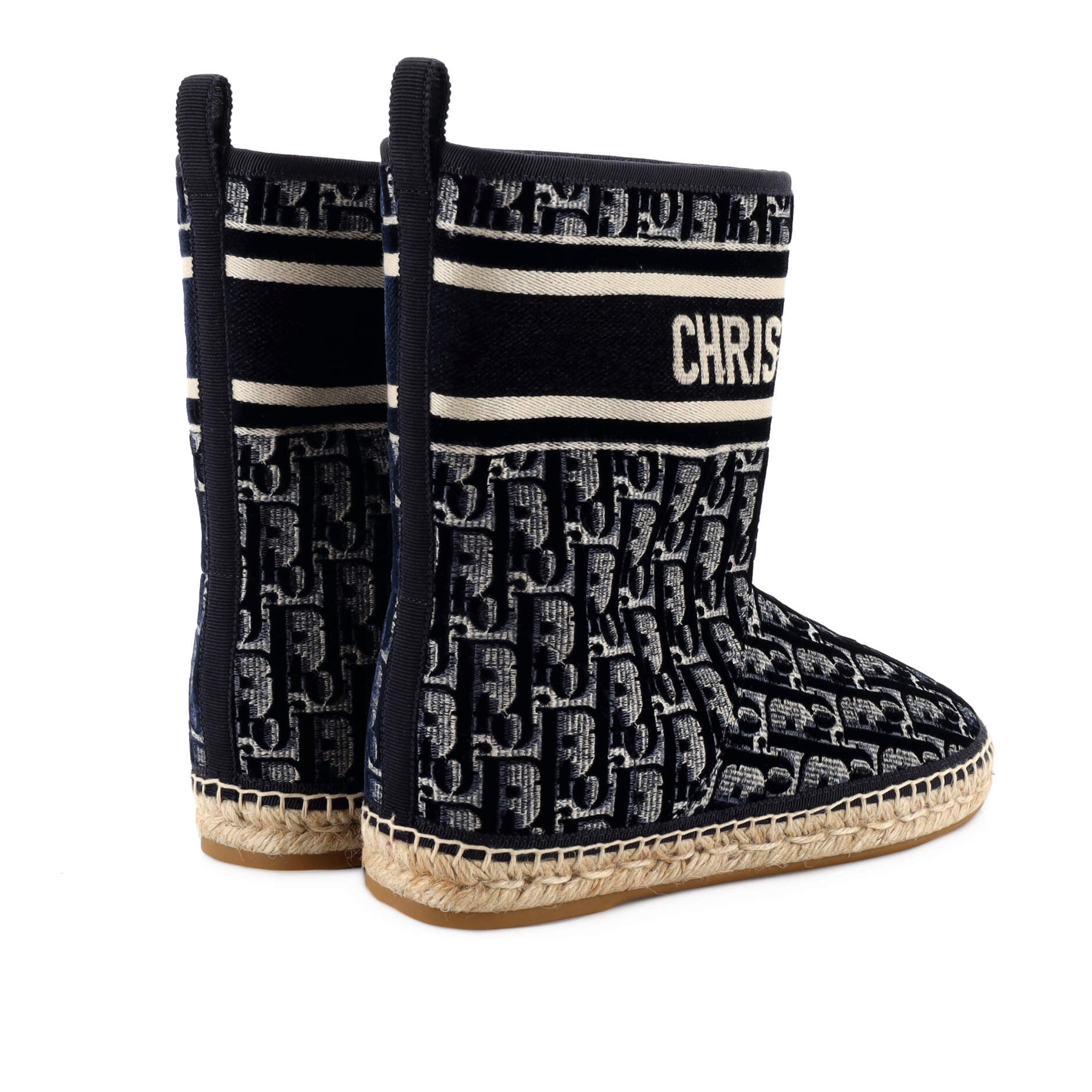 Women's Granville Espadrille Boots Oblique Canvas