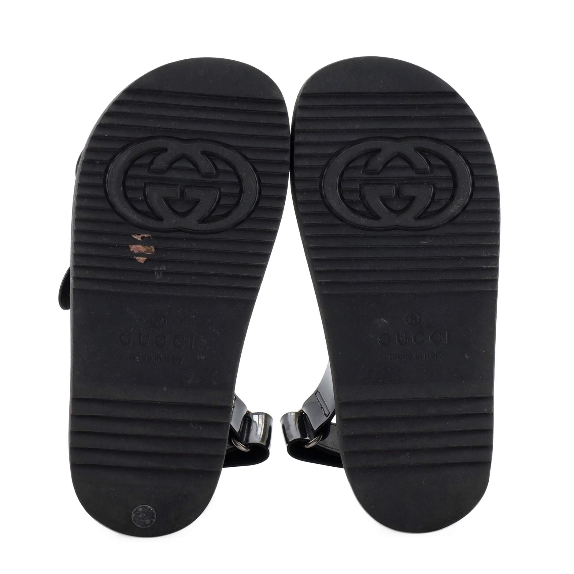 Women's Mini GG Slingback Sandals Rubber