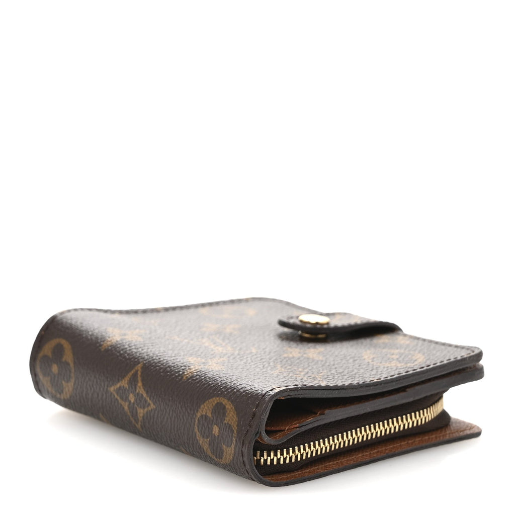 Monogram Compact Zippe Zipped Wallet