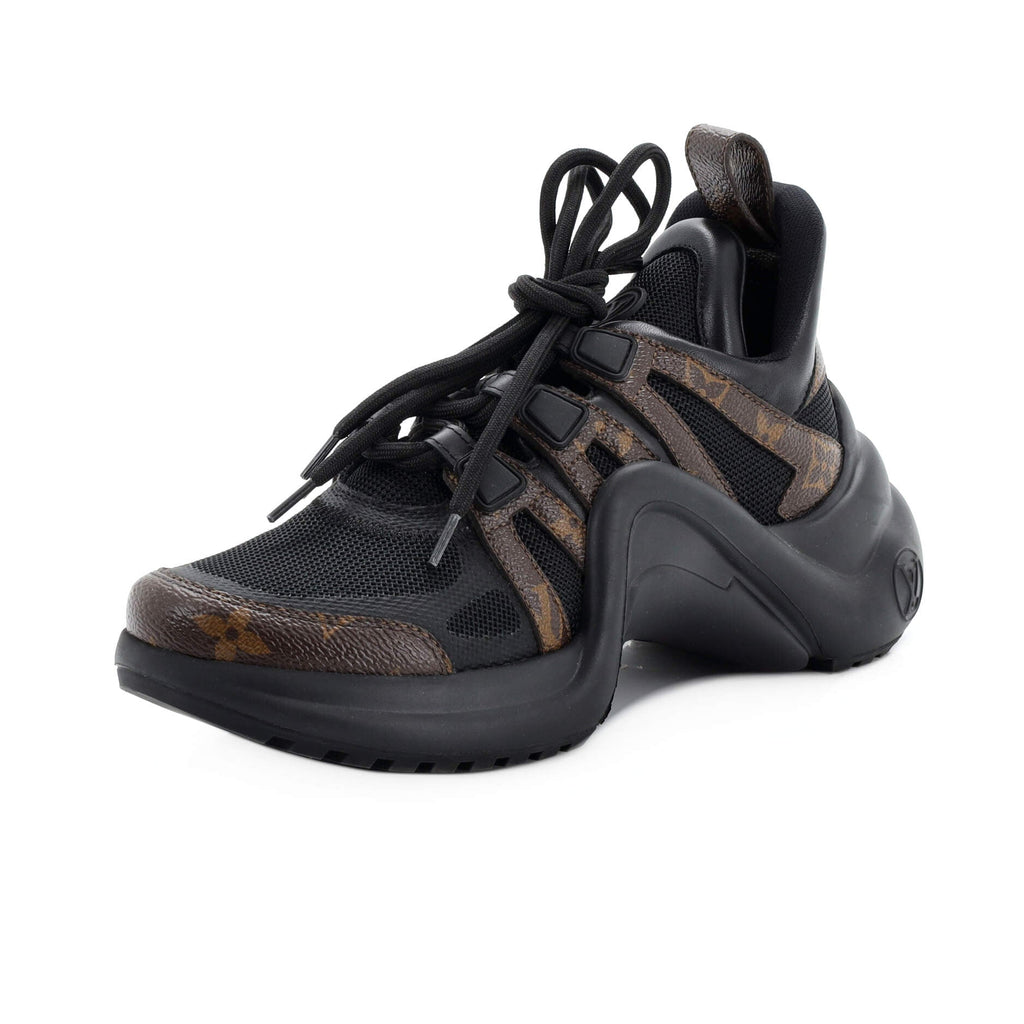 Women's LV Archlight Sneakers Mesh and Monogram Coated Canvas