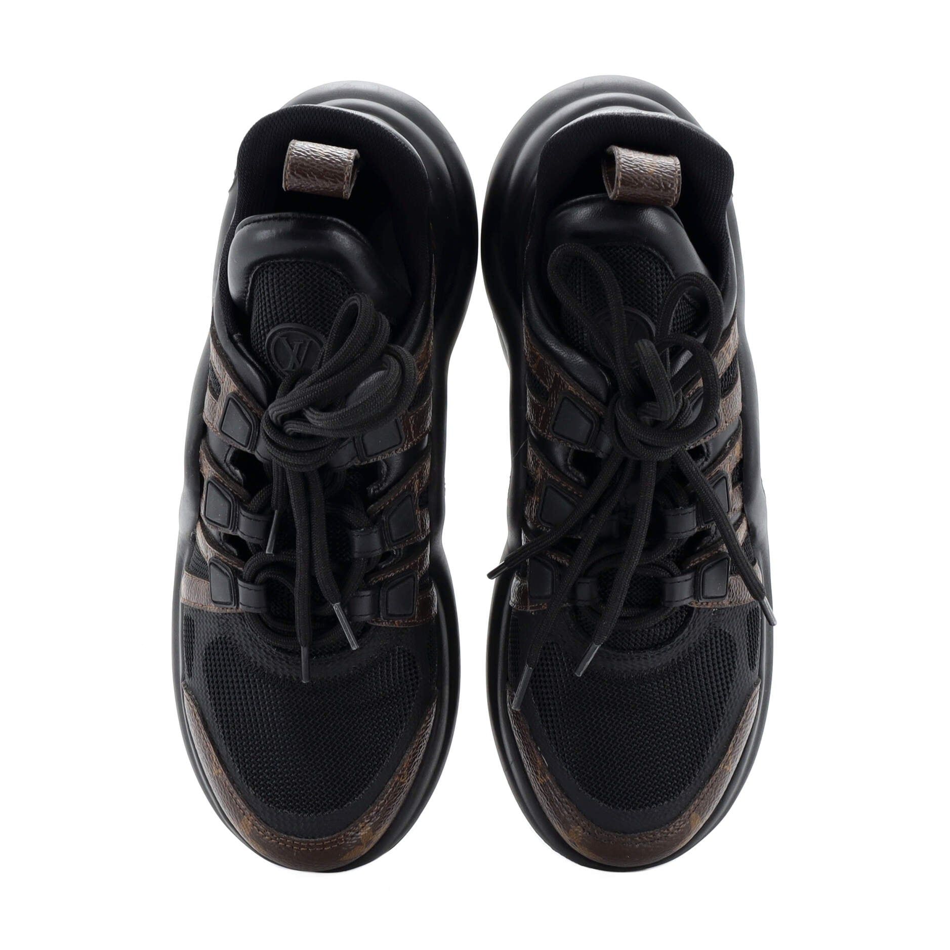 Women's LV Archlight Sneakers Mesh and Monogram Coated Canvas