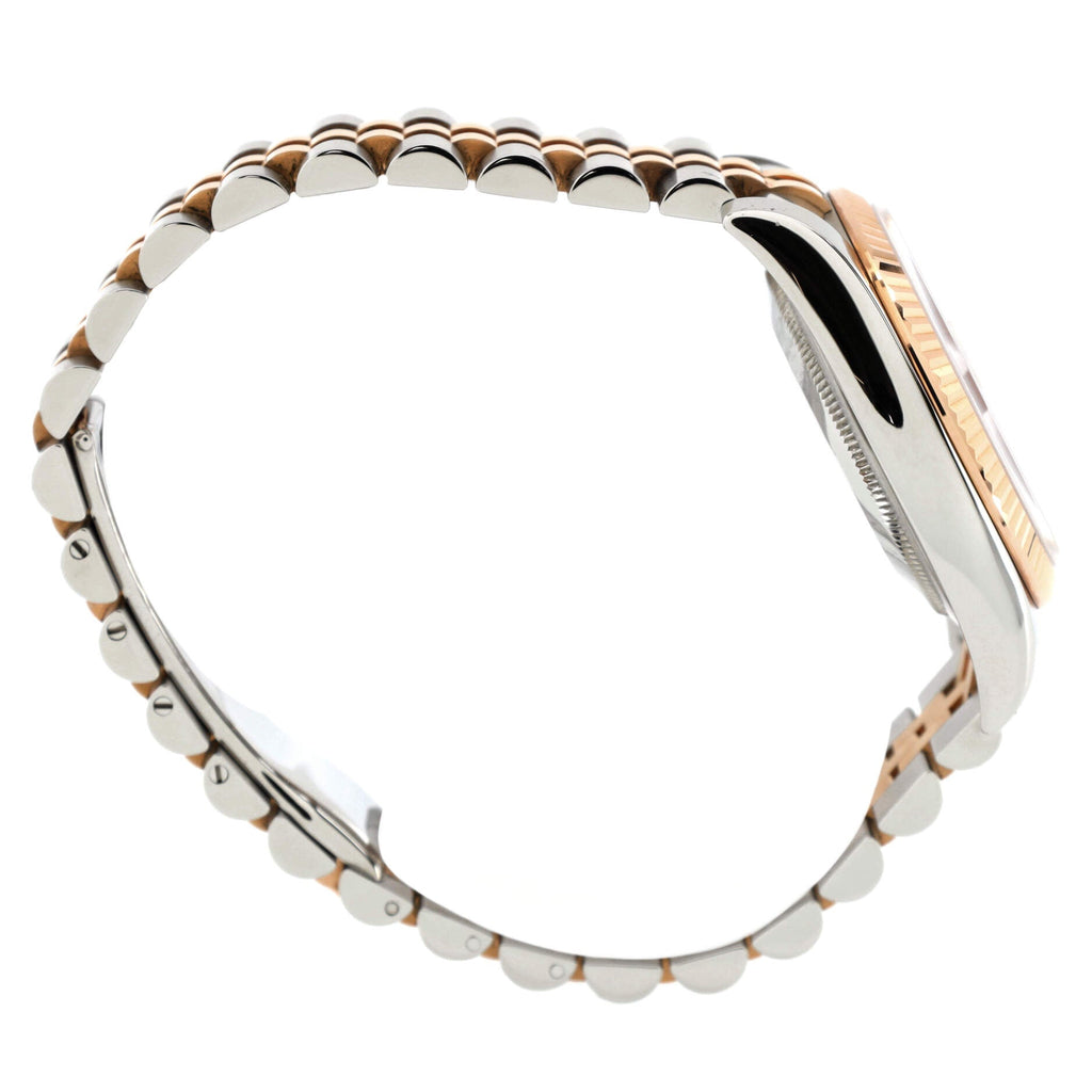 Oyster Perpetual Datejust Automatic Watch Stainless Steel and Rose Gold 36
