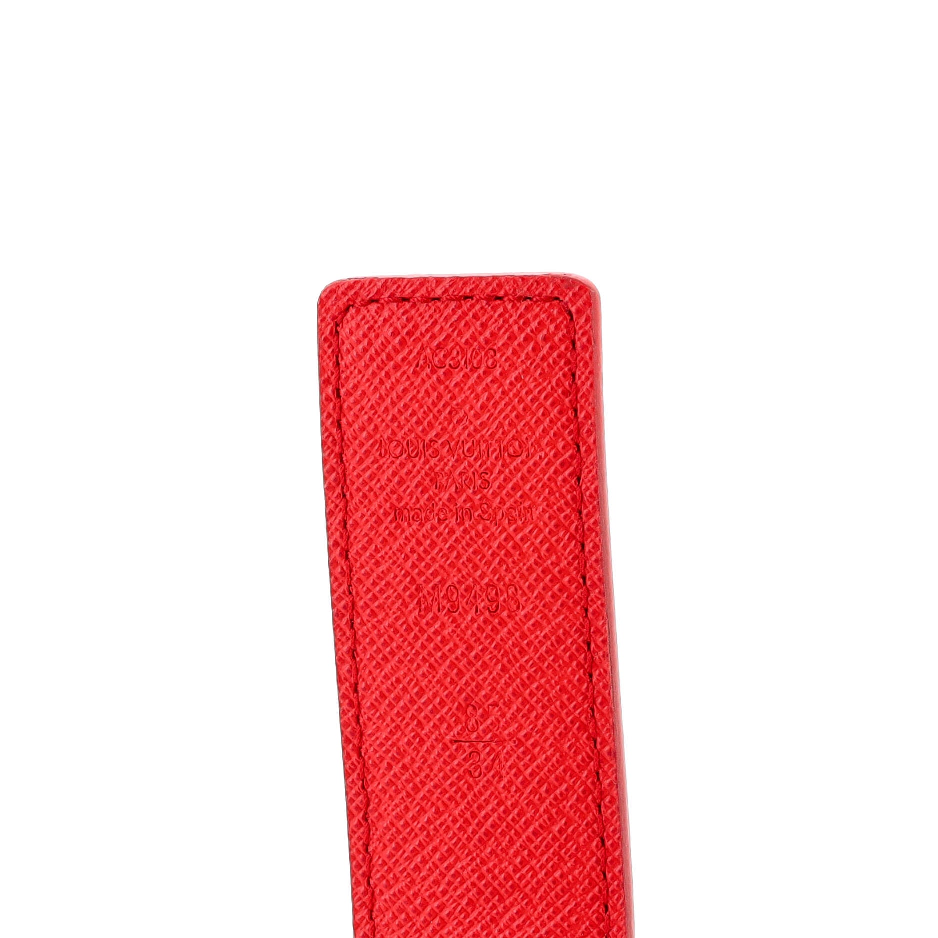 LV Initiales Reversible Belt Monogram Canvas and Leather Medium 85