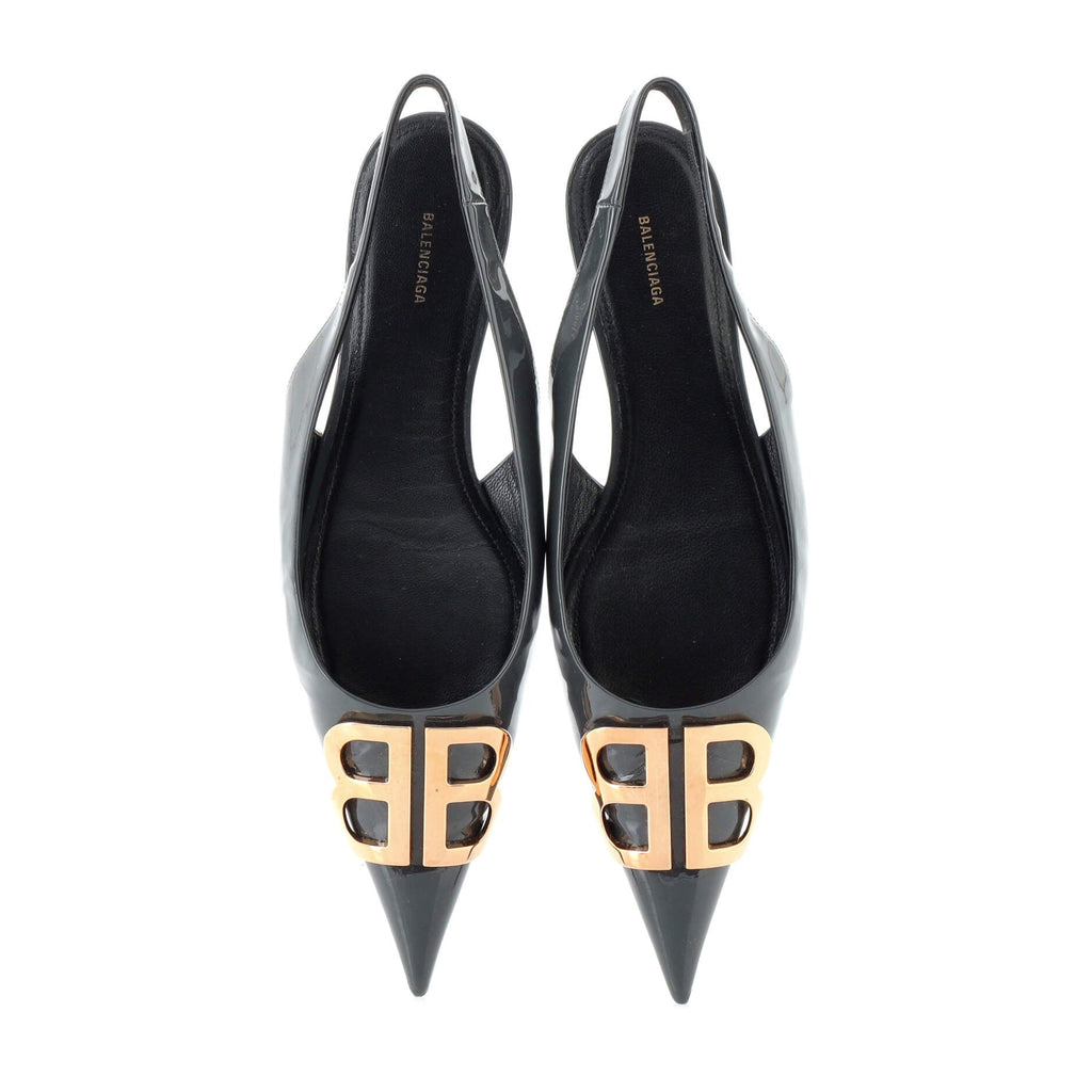 Women's BB Knife Mules Leather