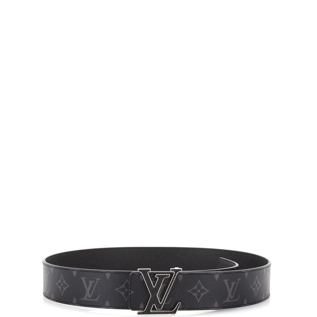LV Initiales Reversible Belt Monogram Taigarama Wide 85