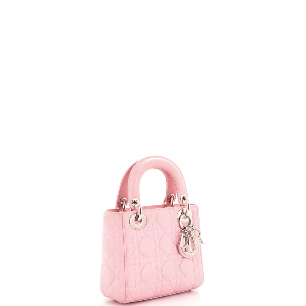 Lady Dior Bag Cannage Quilt Lambskin Mini