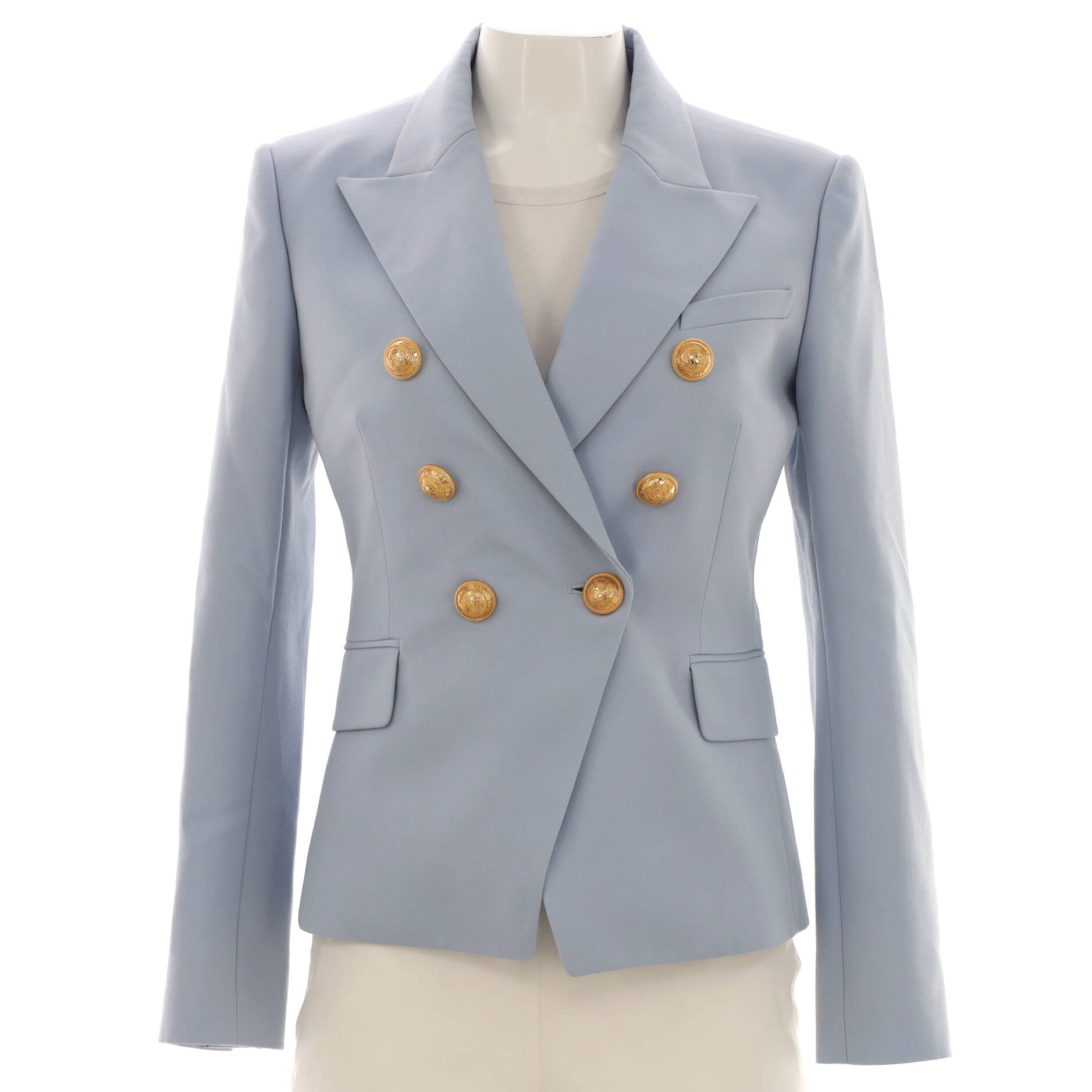 Women's Double Breasted Blazer Wool