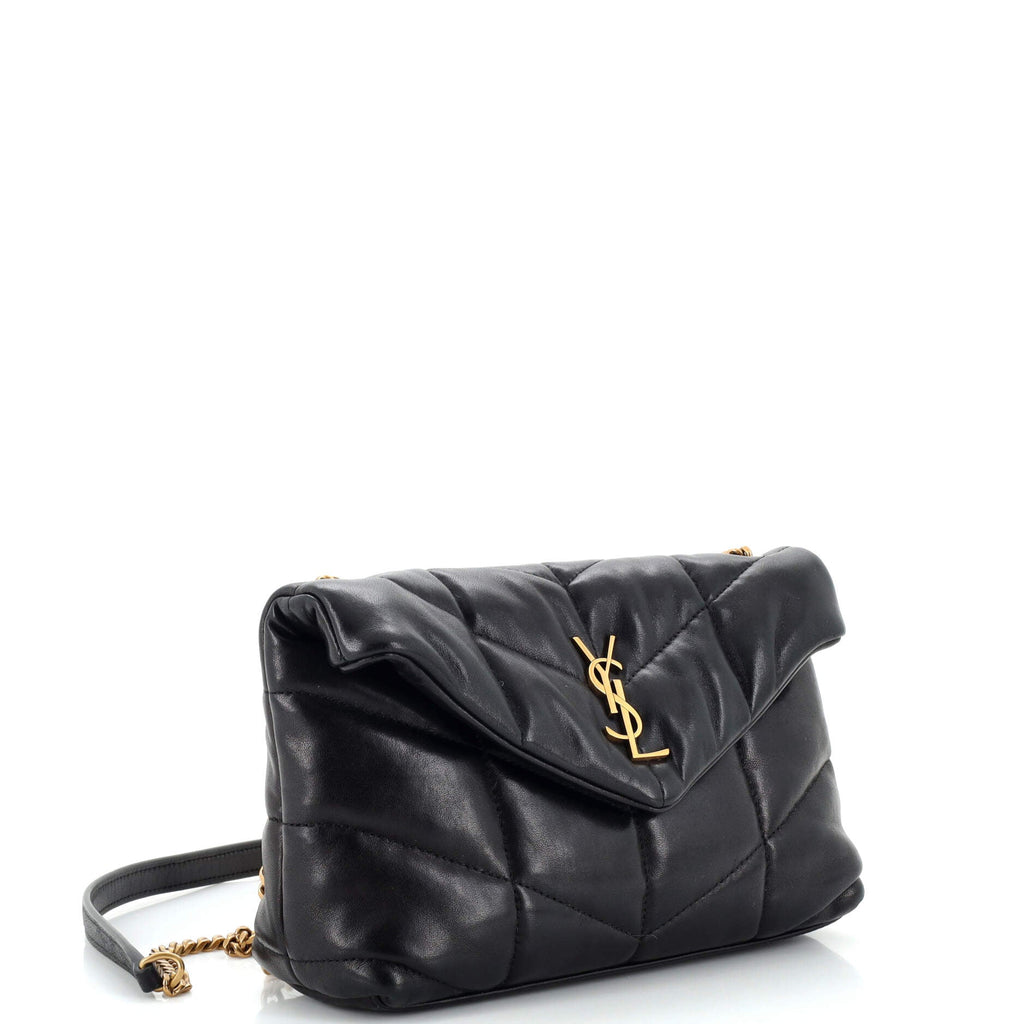 Loulou Puffer Shoulder Bag Quilted Leather Mini