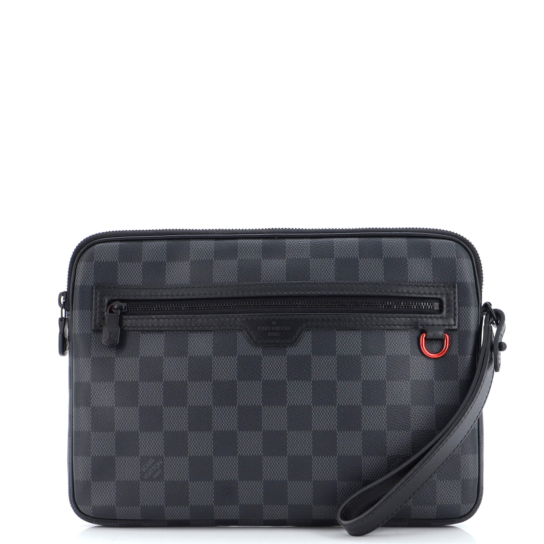 Utility Supple Clutch Damier Graphite