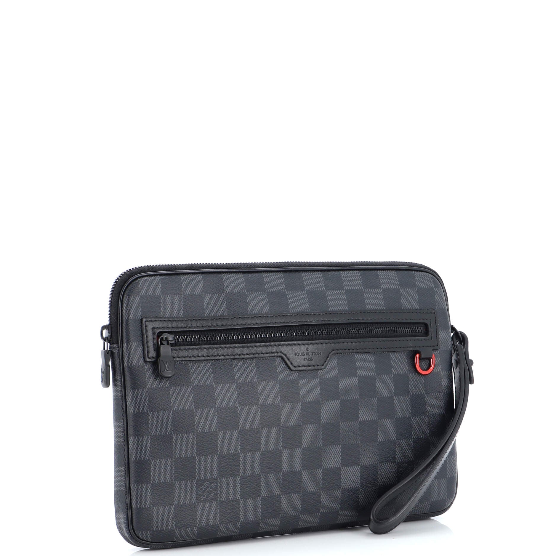 Utility Supple Clutch Damier Graphite