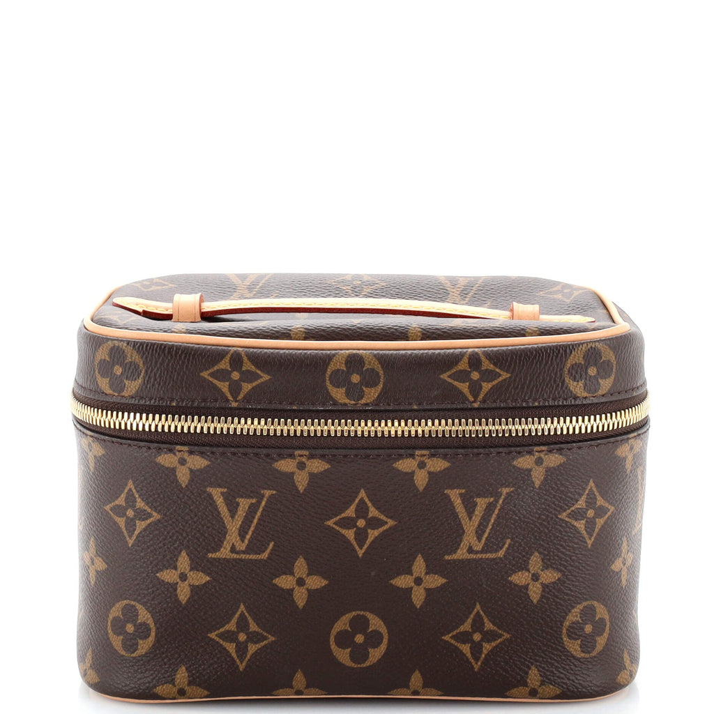 Nice Vanity Case Monogram Canvas Mini