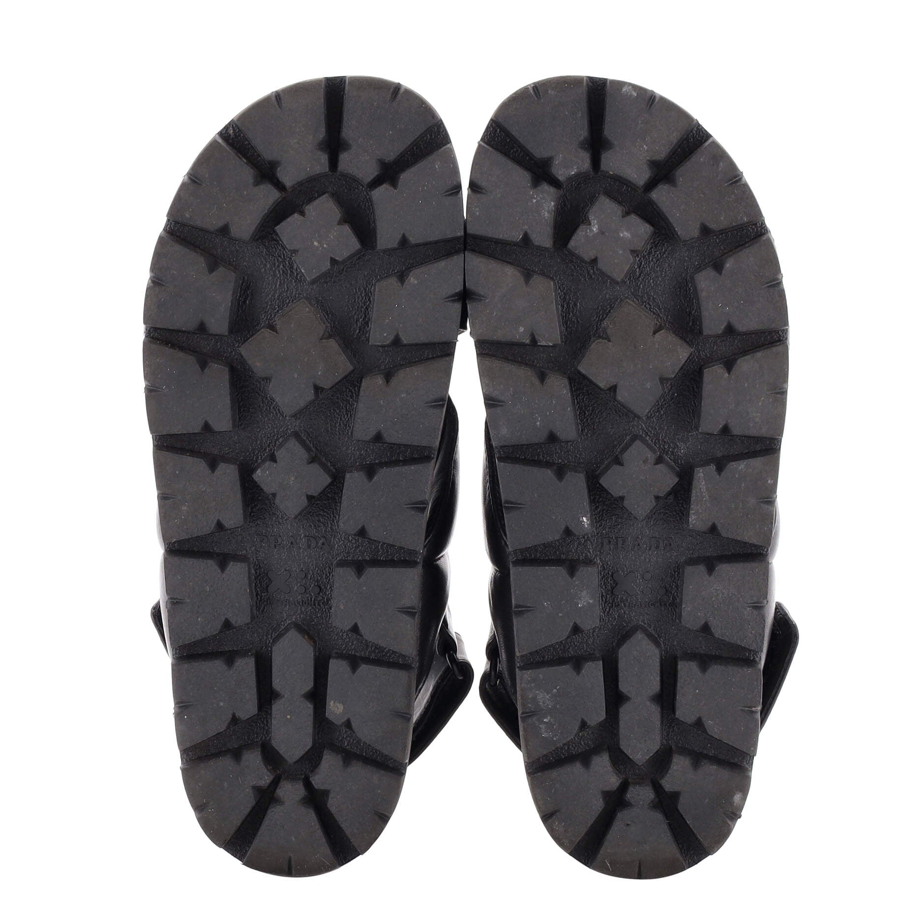 Women's Logo Slingback Sandals Quilted Leather