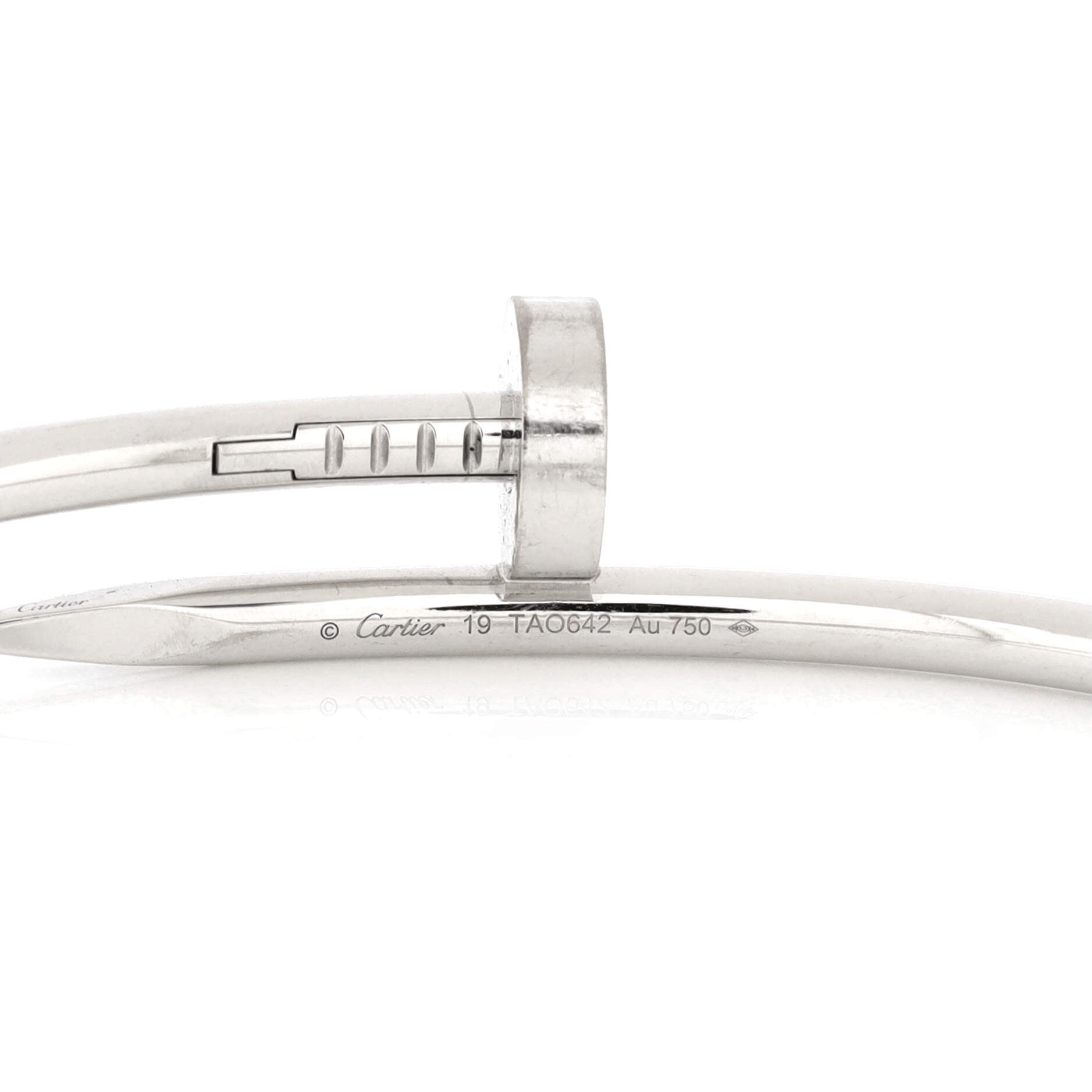 Juste un Clou Bracelet 18K White Gold Classic