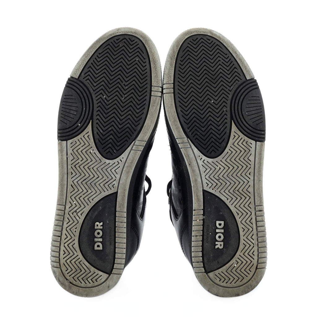 Men's B27 Low-Top Sneakers Leather with Oblique Galaxy Leather