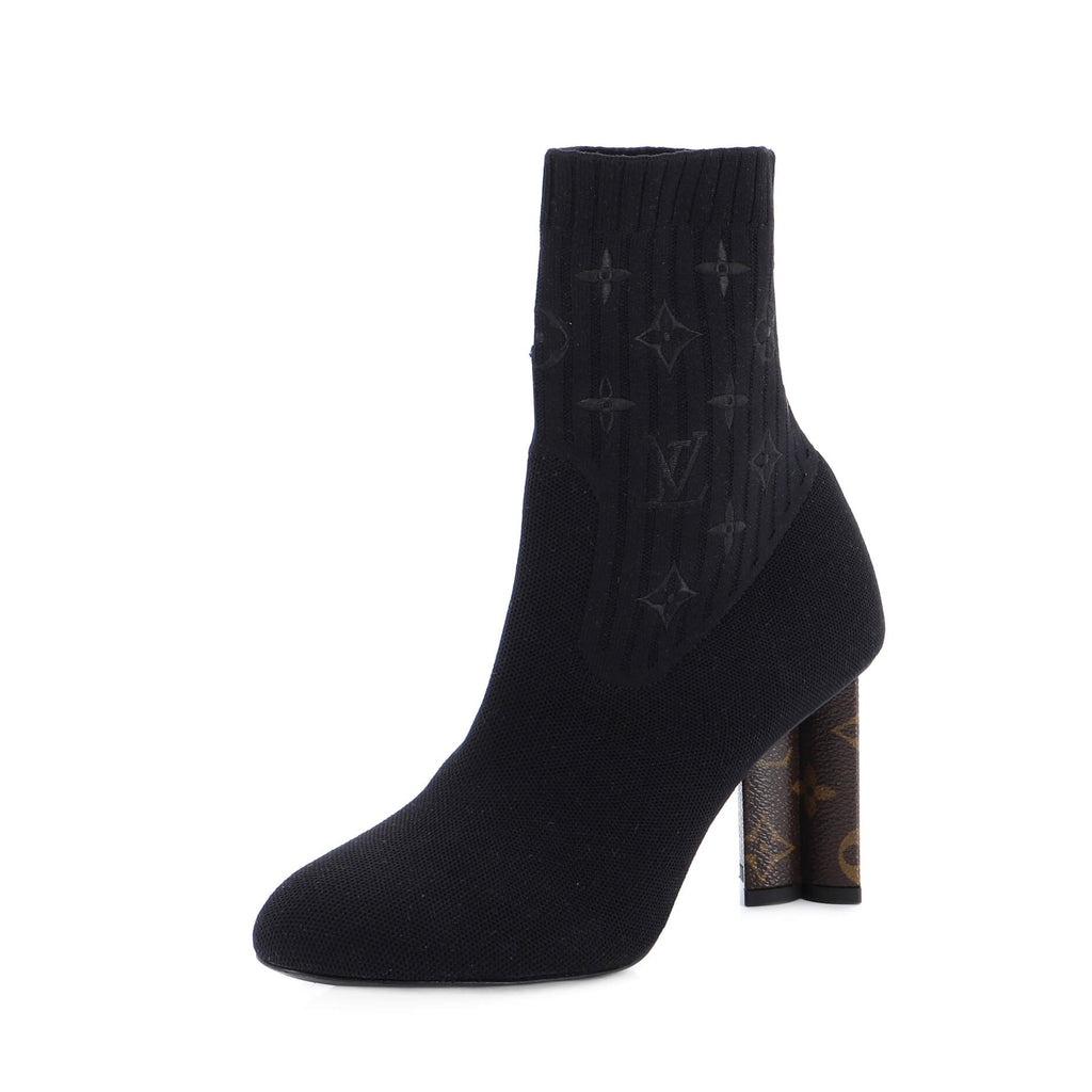 Women's Silhouette Ankle Boots Stretch Fabric