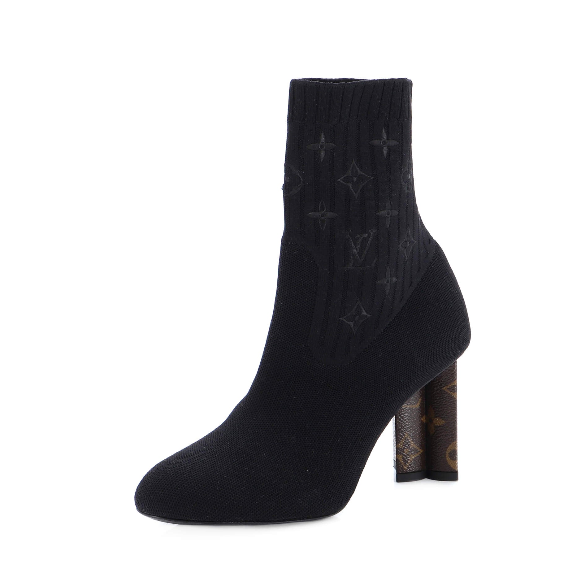 Women's Silhouette Ankle Boots Stretch Fabric