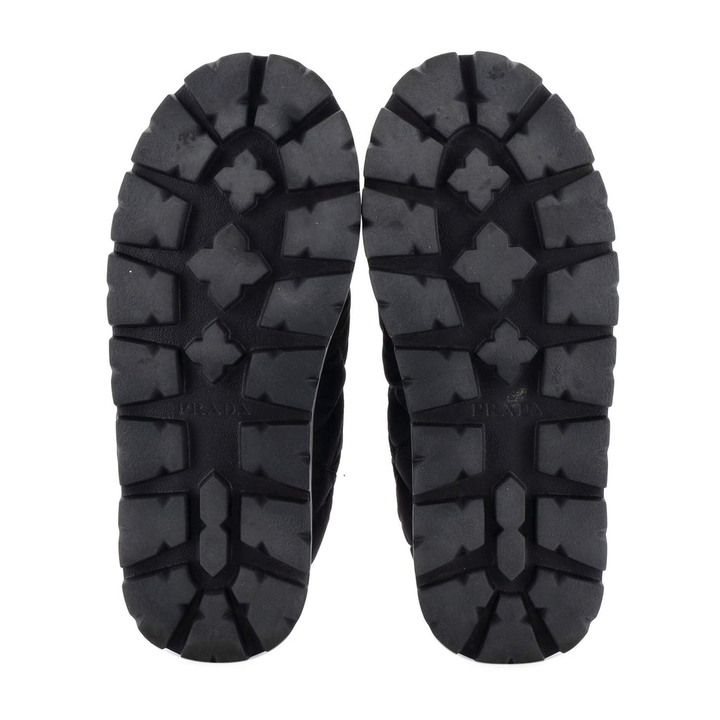 Women's Blow Drawstring Slipper Quilted Nylon