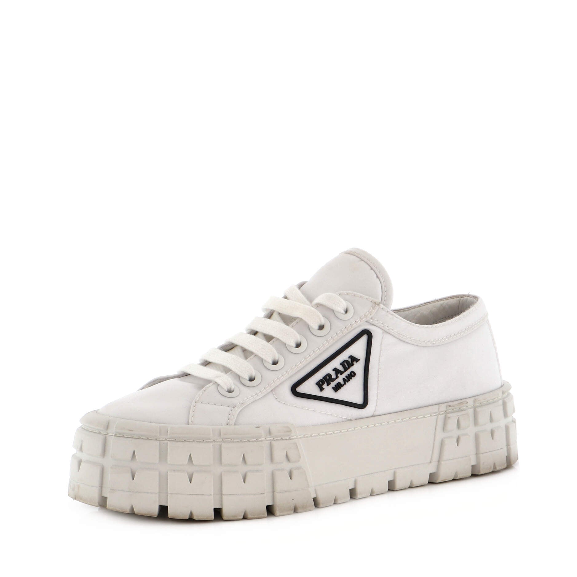 Women's Double Wheel Platform Sneakers Nylon