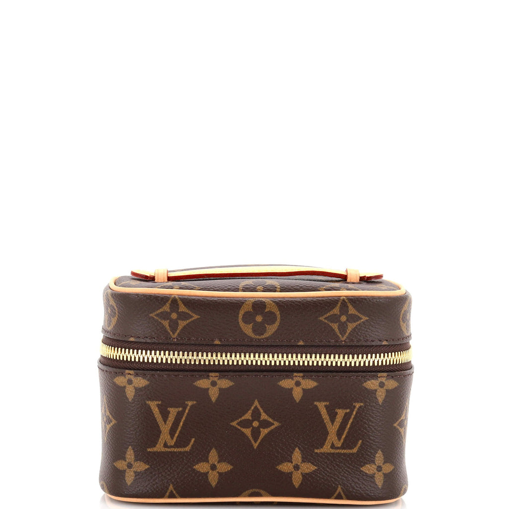 Nice Vanity Case Monogram Canvas Nano