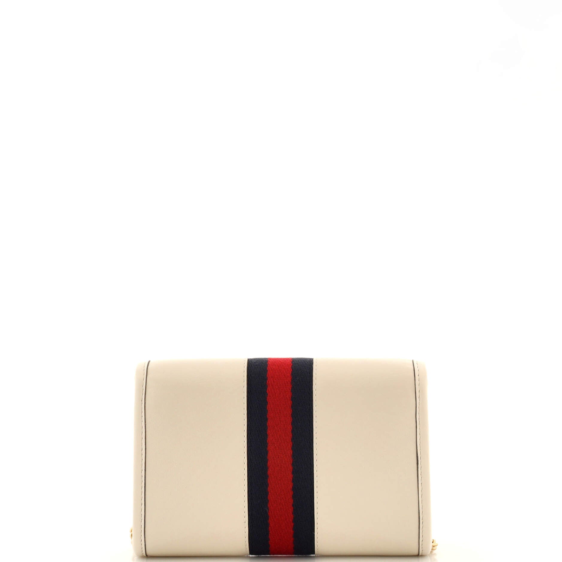 Rajah Web Chain Shoulder Bag Leather Mini