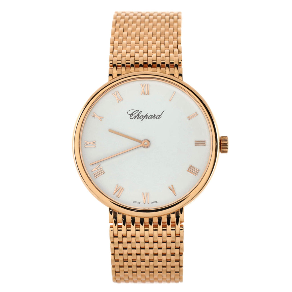 Classic Round Manual Watch Rose Gold 34